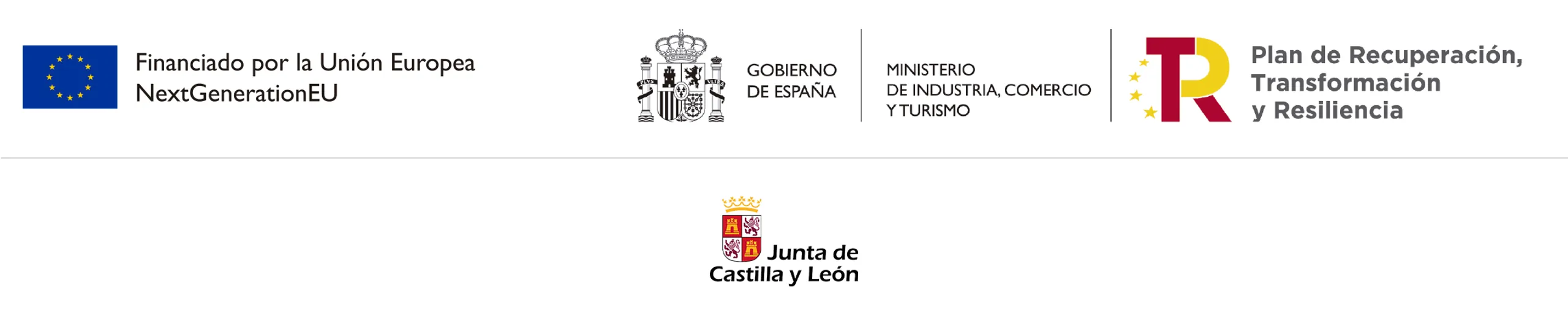 Financiado por la Unión Europea NextGenerationEU. Gobierno de España; Ministerio de Industria, Comercio y Turismo; Plan de Recuperación, Transformación y Resliliencia. Junta de Castilla y León